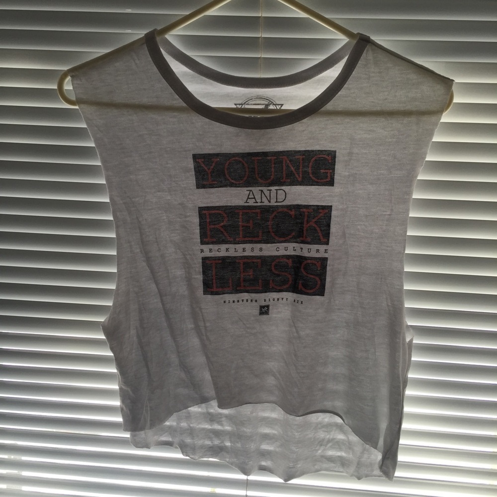 Young and reckless tank