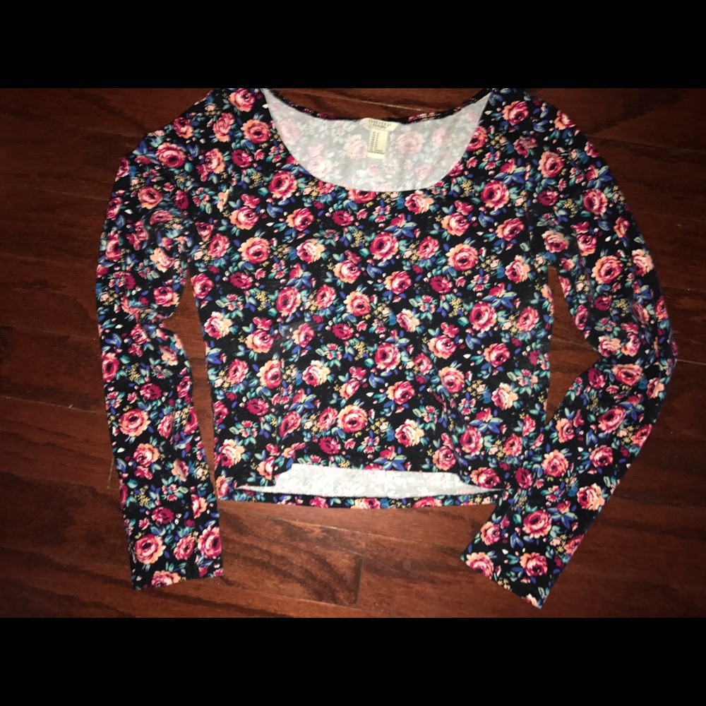 Floral Crop Top