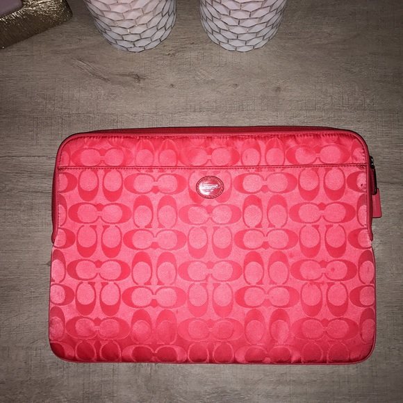 coach macbook case