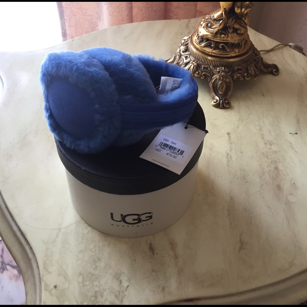 NWT UGG Blue Earmuffs