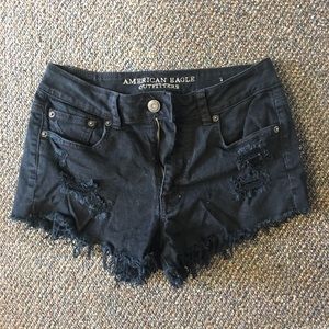 American eagle high wasted shorts