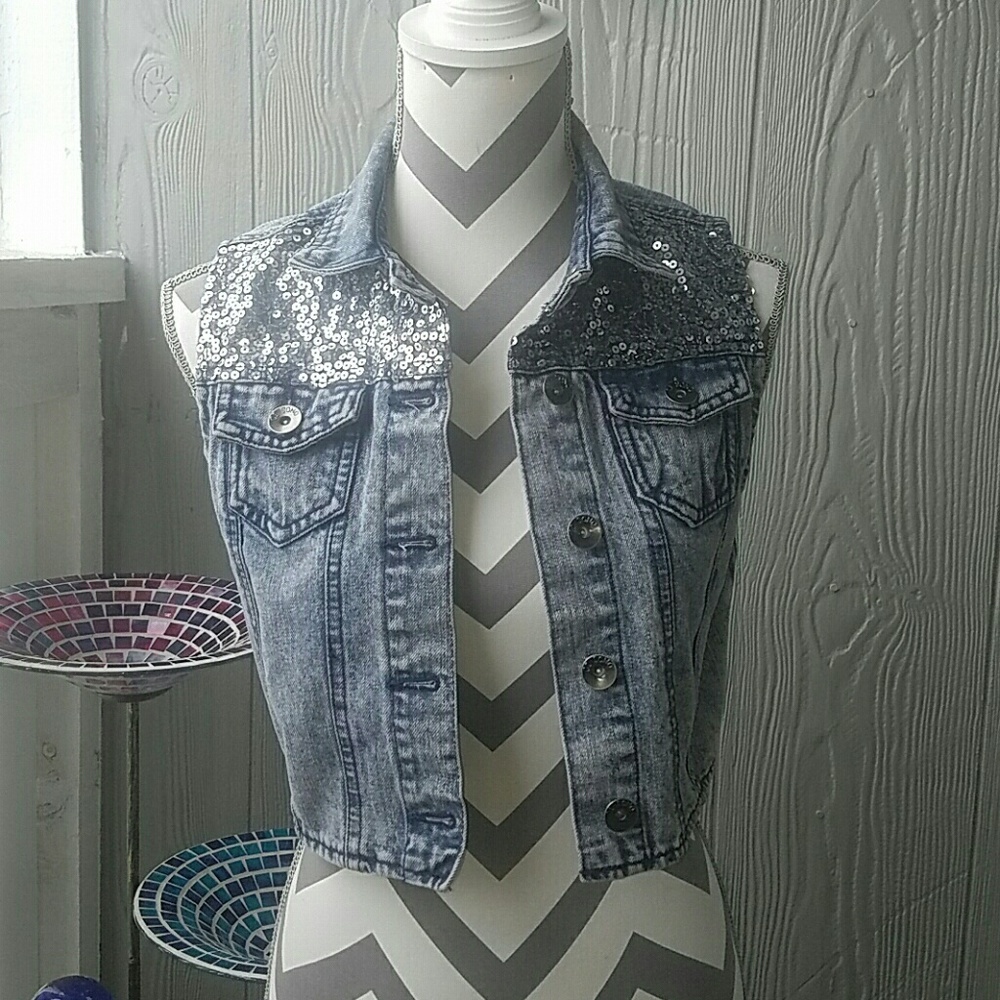 Denim vest
