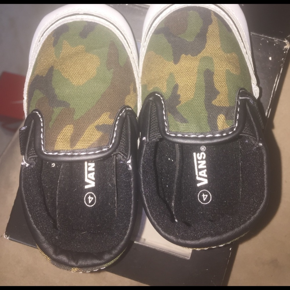 Vans size 4 classic slip on