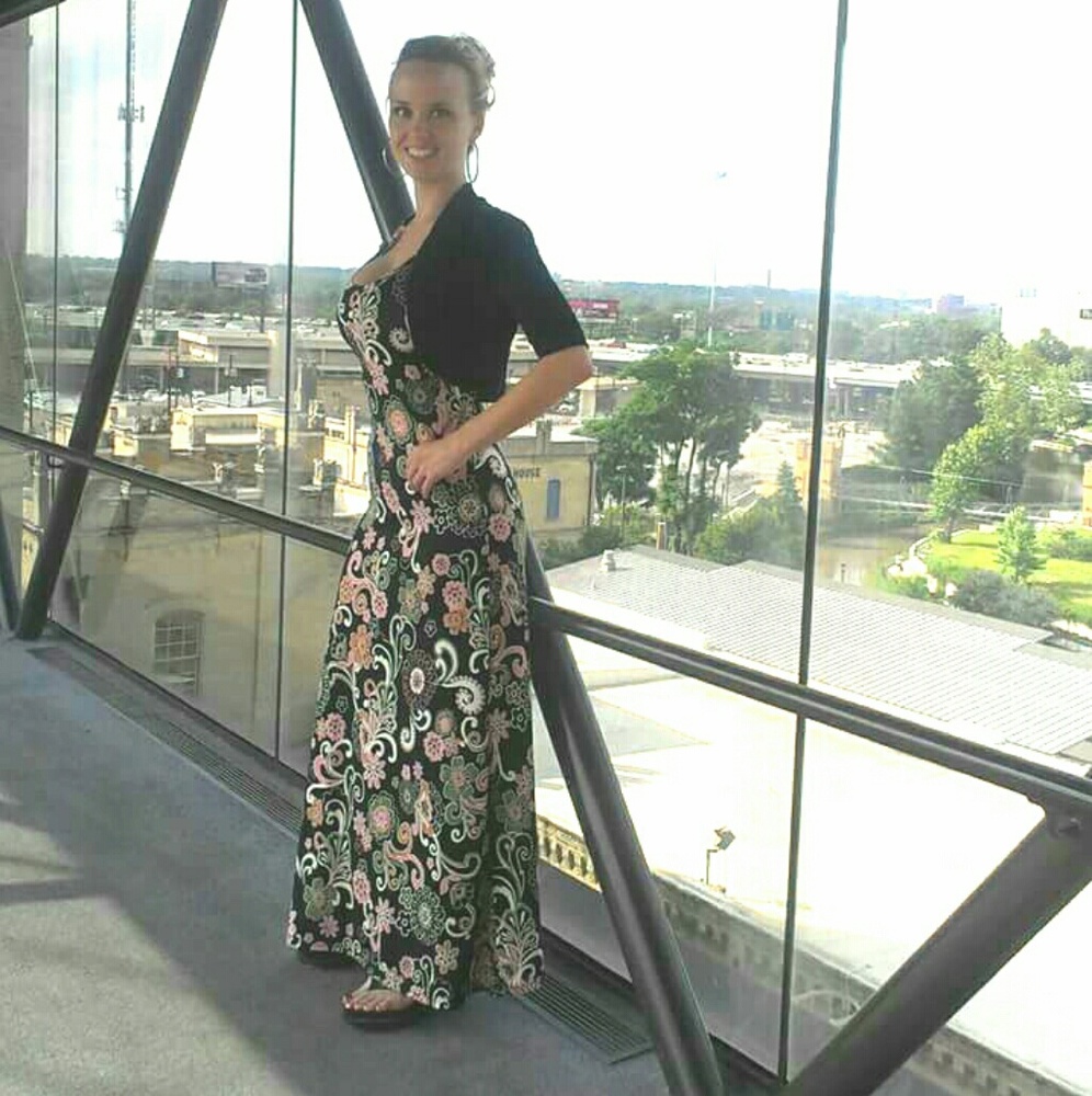 Sleeveless Floor Length Maxi Dress
