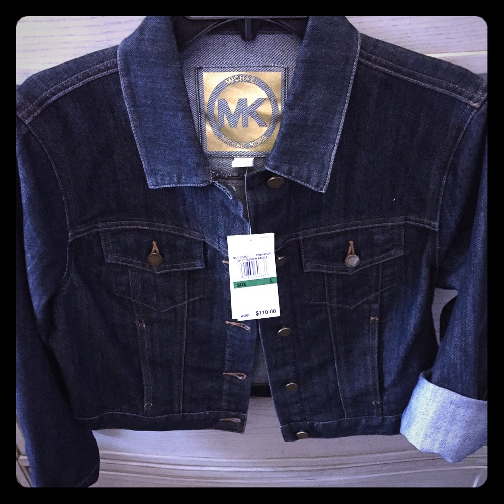 Michael Kors Denim Jacket Sz. L