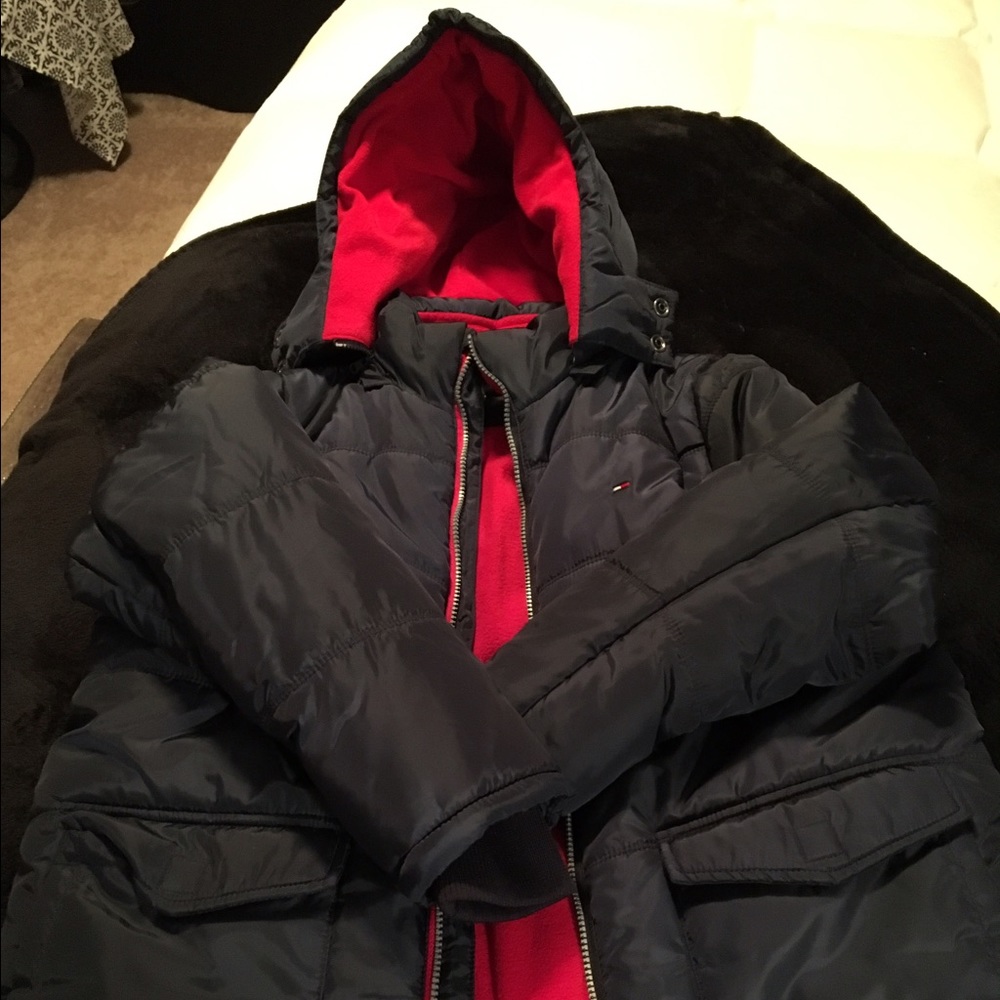 Boys Tommy Hilfiger Puffer Jacket XL
