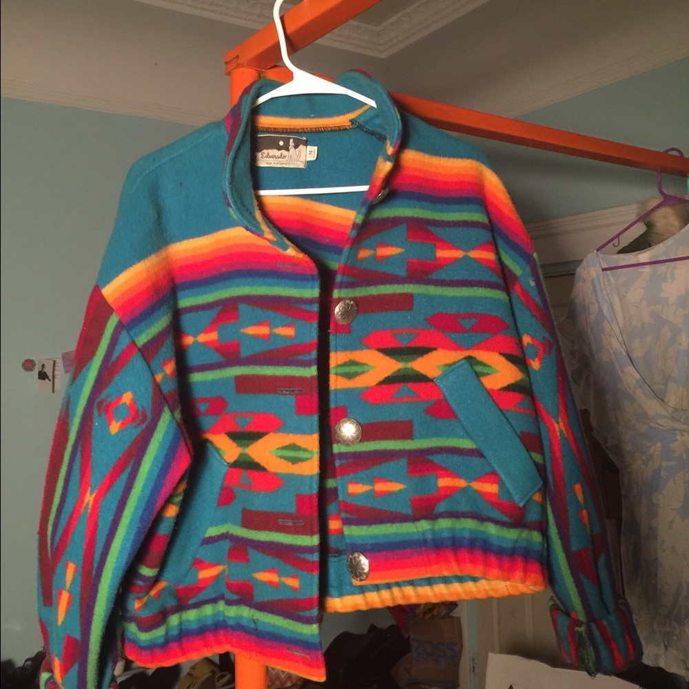 Rare Vintage Aztec Jacket