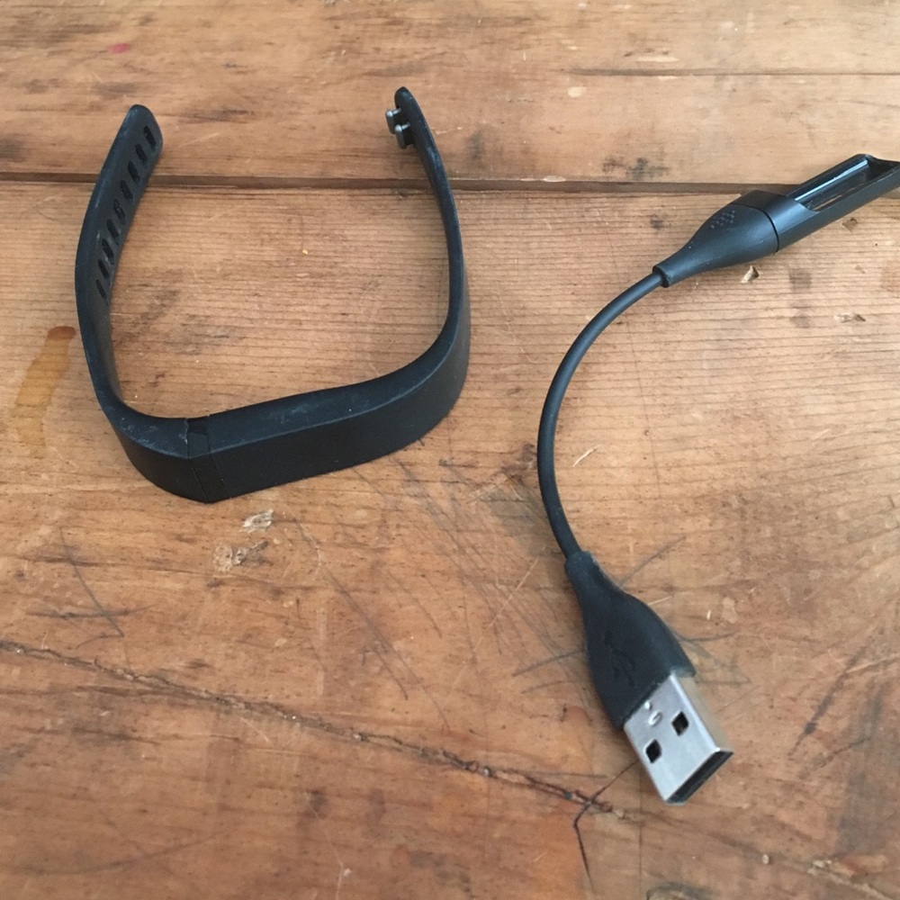 Fitbit Flex Black Band and Charger