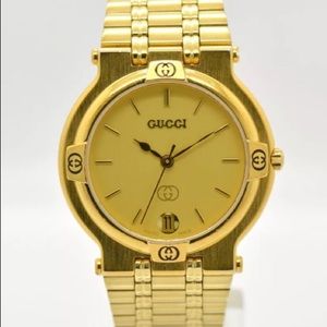 Authentic Gucci Gold Plated Watch