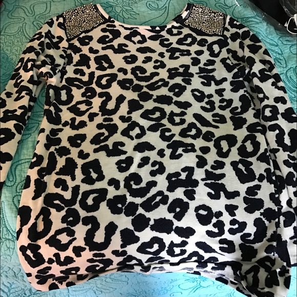 Cheetah print sweater - Picture 1 of 2