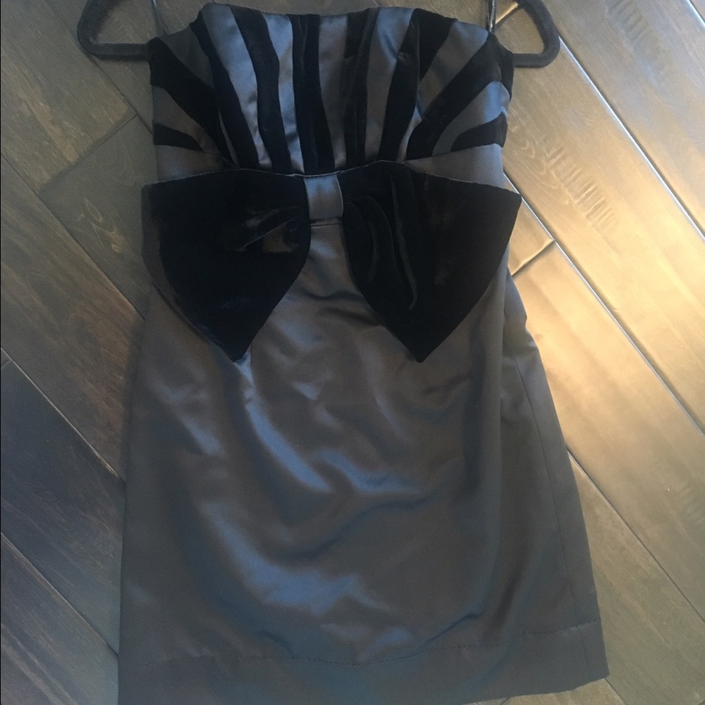 Authentic Phoebe Couture black cocktail dress