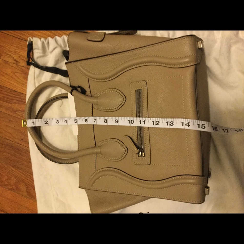 SOLD!!!! Authentic Celine mini luggage cream