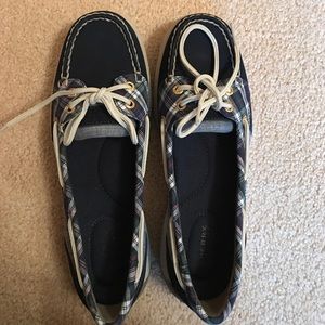 Navy Blue Sperrys (Brand New!)