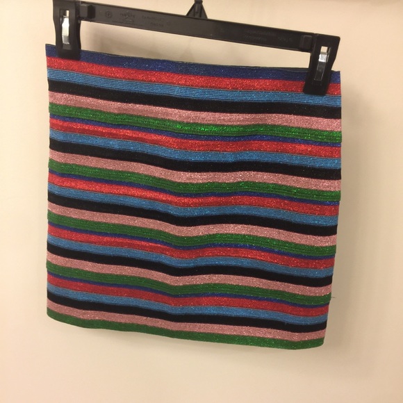 Multicolor bando miniskirt - Picture 1 of 2