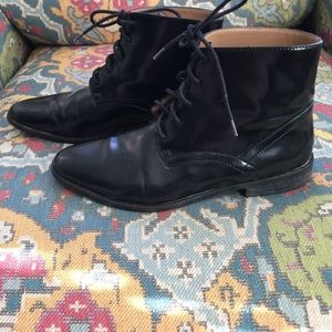 Black Zara boots