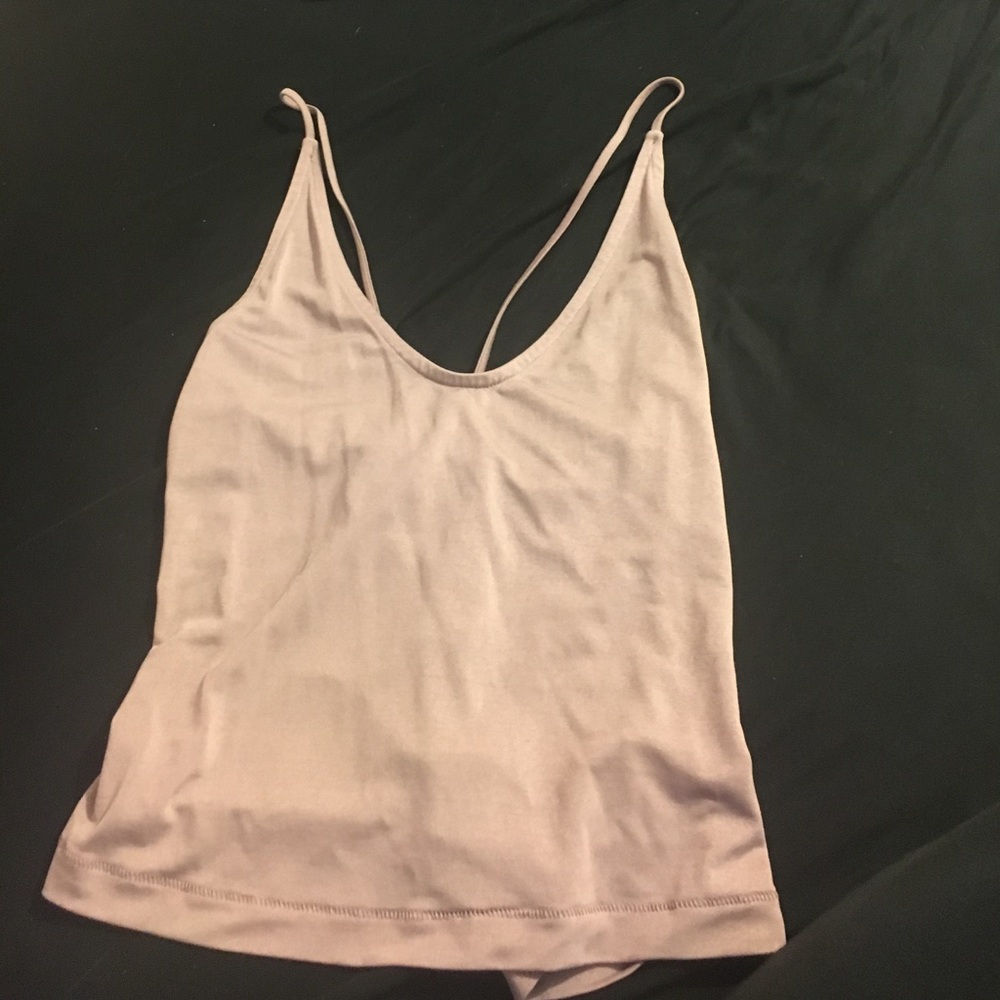 Criss cross crop top