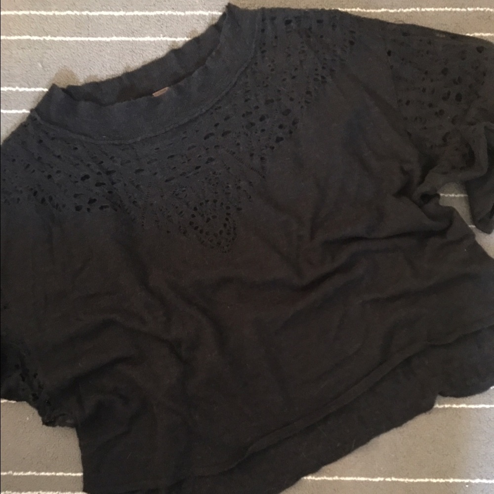 Free People Oversized Ballet Sweater