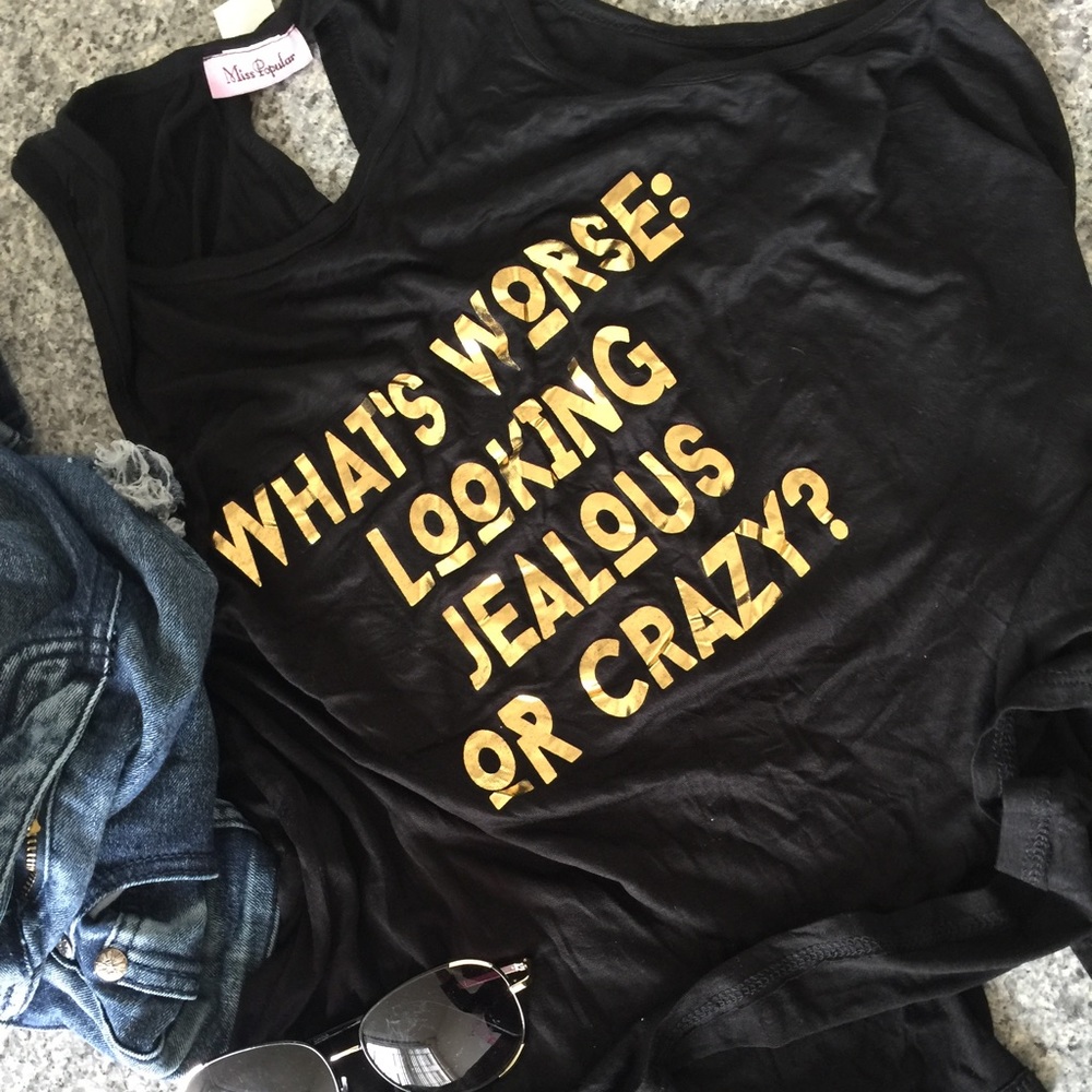 New Beyonce Inspired Black Top Size XL🍋🐝