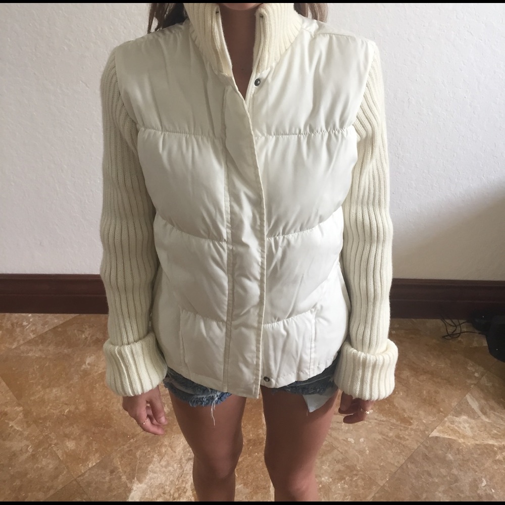 United colors of Benetton off white jacket