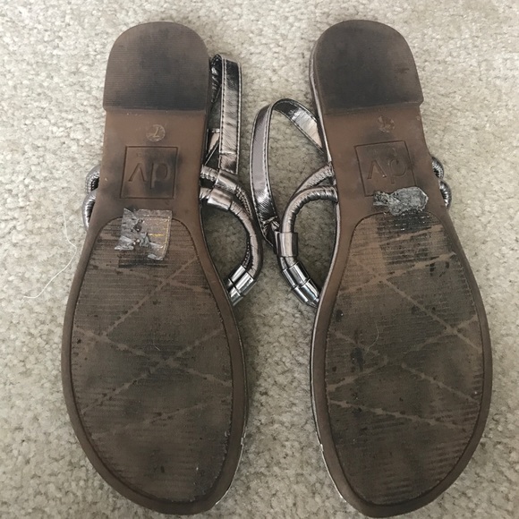 Dolce Vita Metalic sandals size 7 - Picture 3 of 4
