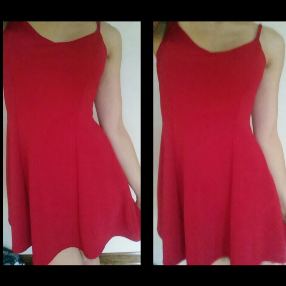 Red F21 Dress - Picture 1 of 1