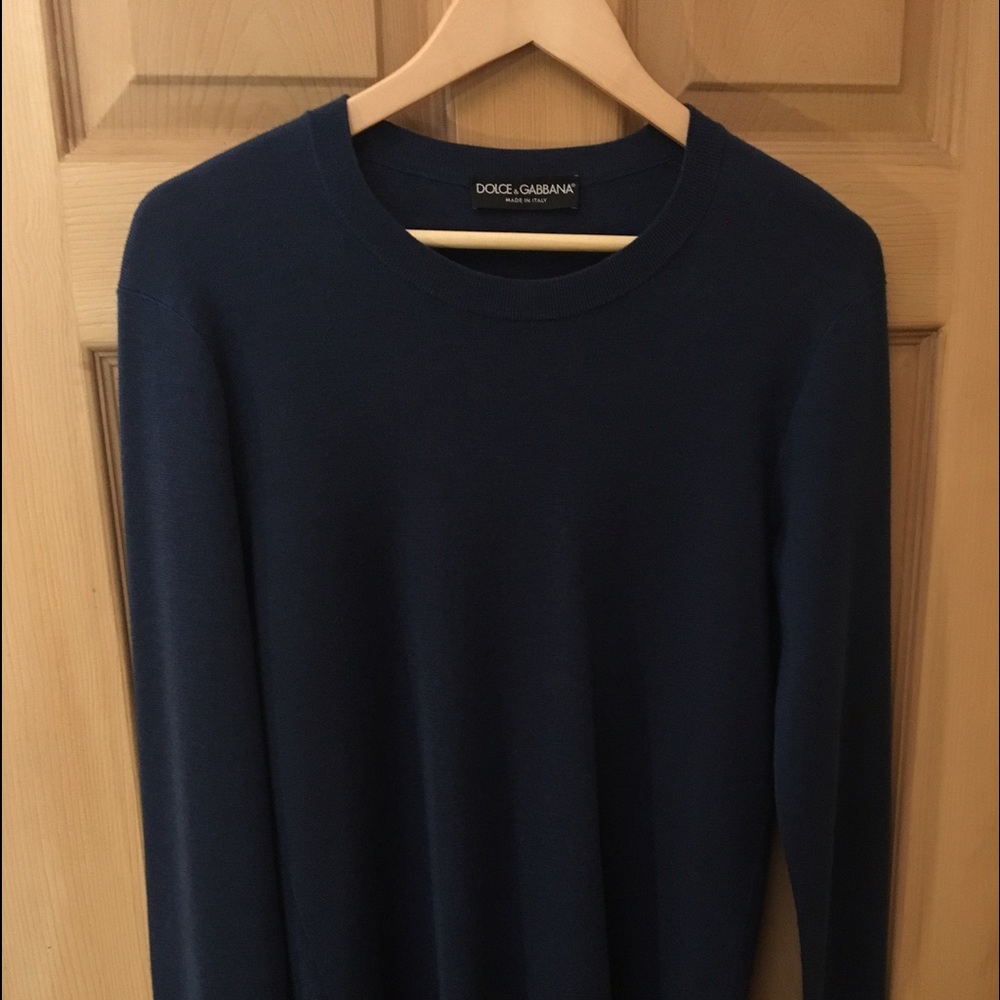Dolce & Gabbana slim crew neck  sweater