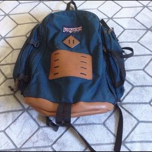 JANSPORT Vintage USA Canvas & Leather