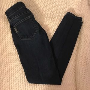 Paige Verdugo Ankle skinny jeans - dark blue