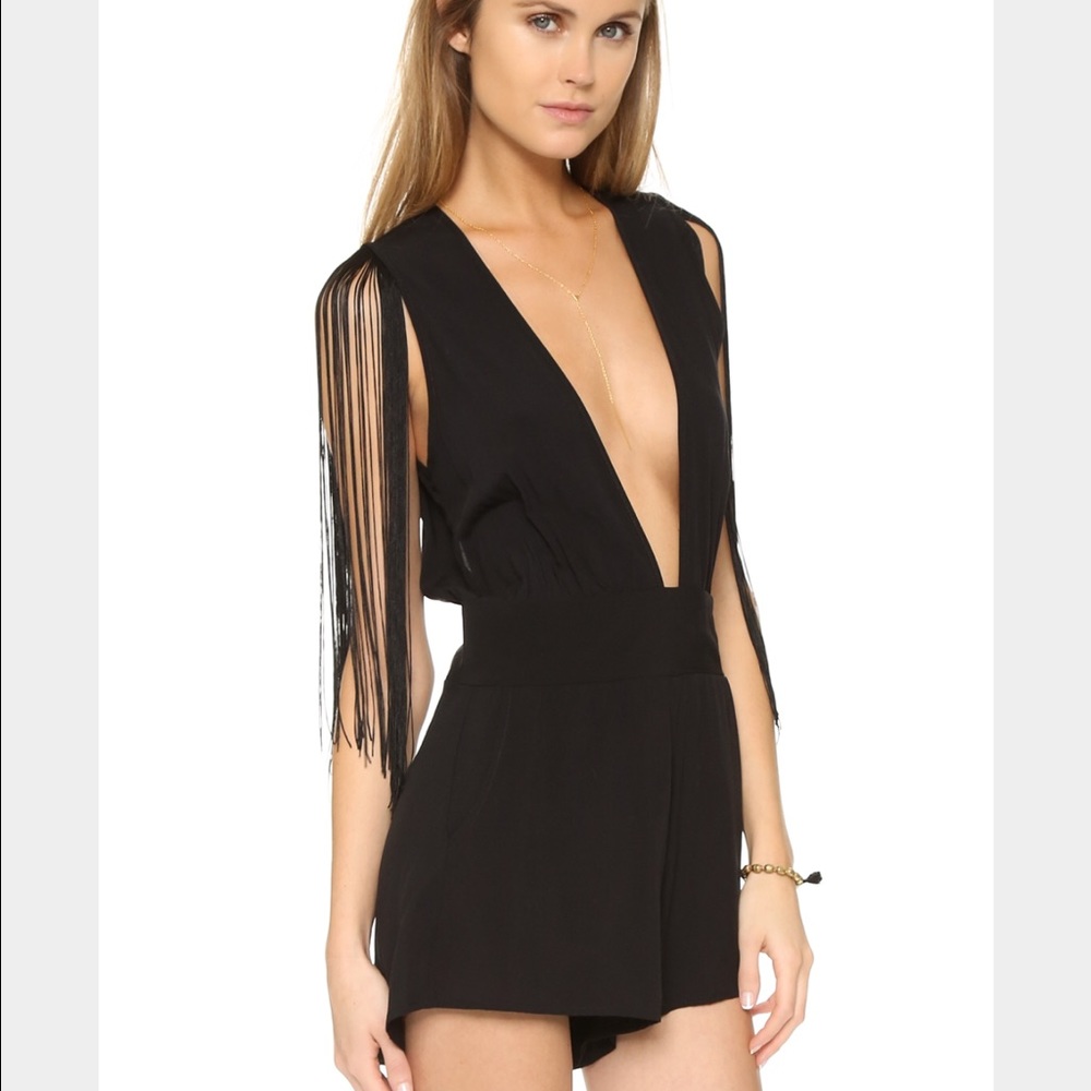 Blue Life Rapture Fringe Romper ⚔