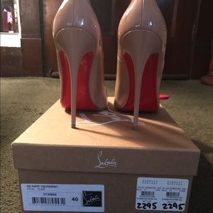 So Kate Christian Louboutins