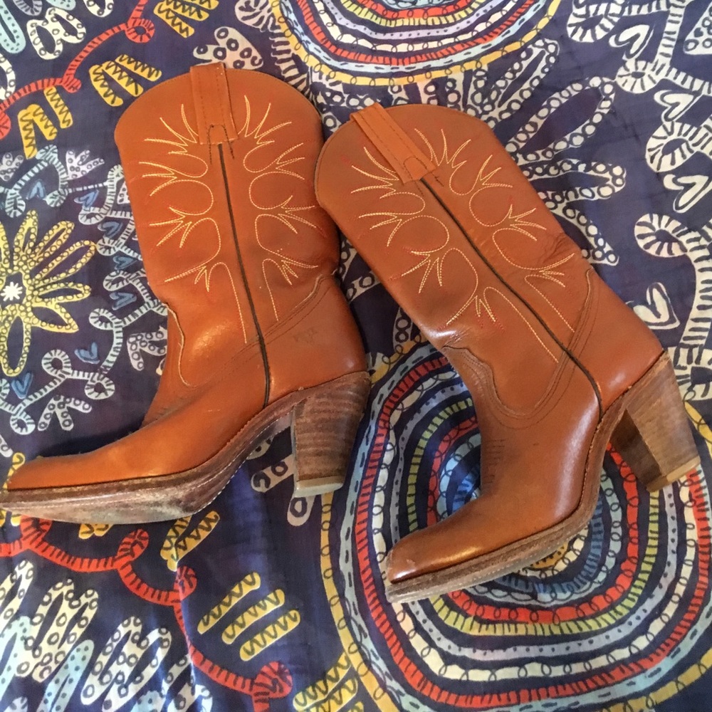 Frye cowboy boots