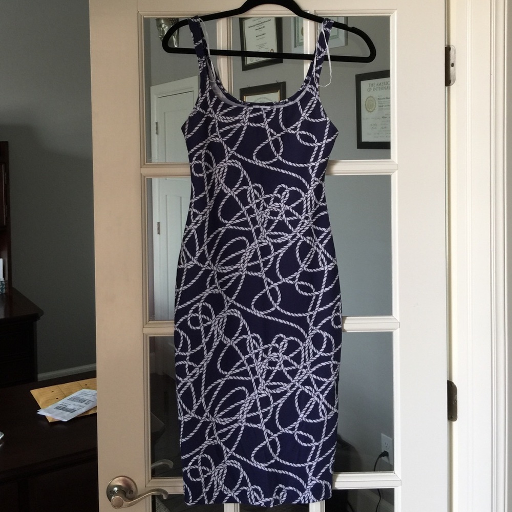 Zara sleeveless midi dress with back slit
