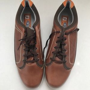 FJ CONTOUR CASUAL GOLD SHOES