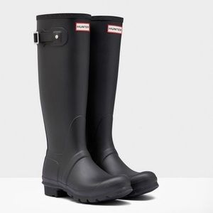 Hunter boots tall matte