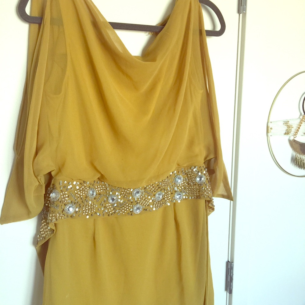 Beaded/ Sequined Tunic Dress