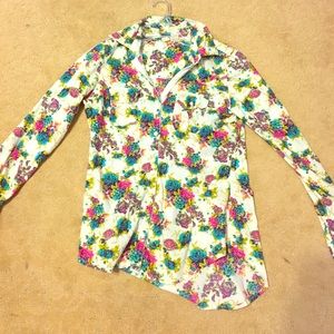 Button Down Floral shirt