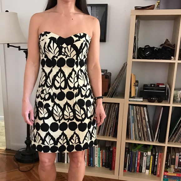 Frock! By Tracy Reese black & cream dress - Picture 2 of 2