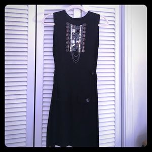Amazing Nanette Lepore beaded sweater dress