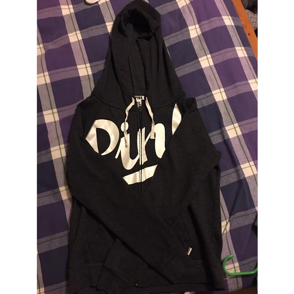 PINK zip up VS jacket