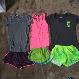 Woman's small active wear