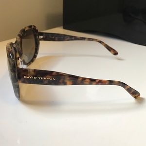 David Yurman Tortoise Shell Sunglasses
