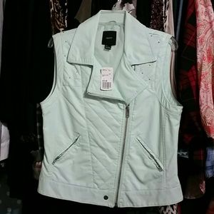 NWT Forever 21 Fuax Leather Vest