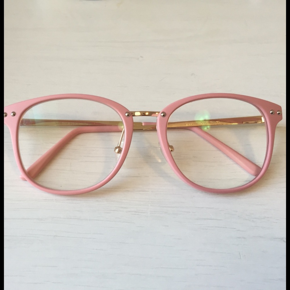 EyeBuyDirect pink Cosmo glasses!