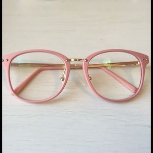 EyeBuyDirect pink Cosmo glasses!