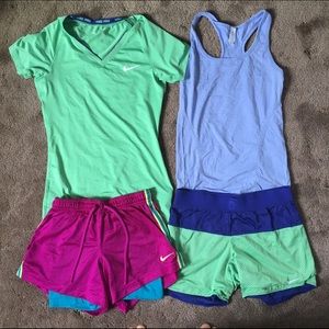 2 active wear outfits. Mix and match!