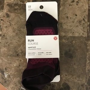 NWT Lululemon Run Course Socks