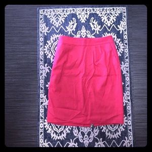 NWOT Coral Banana Republic Pencil Skirt
