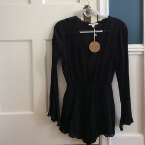 NEW with TAGs navy romper