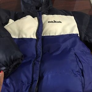 Kids Osh Kosh puffer coat. M 5/6