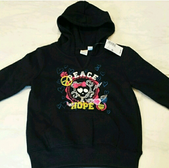 BNWT Children's place hooded sweatshirt - Picture 2 of 2